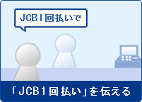 「1回払い」を伝える