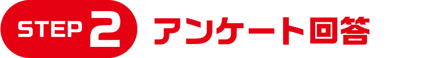 STEP2：アンケート回答