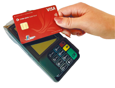 タッチレス決済の画像