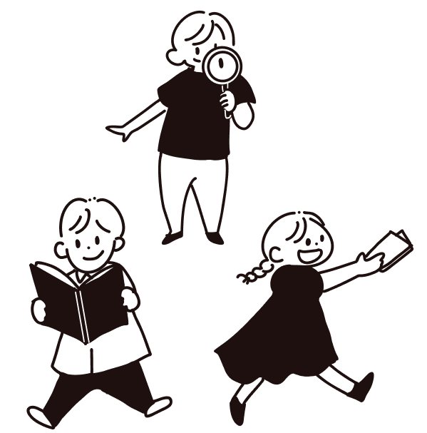 子どもたちのイラスト
