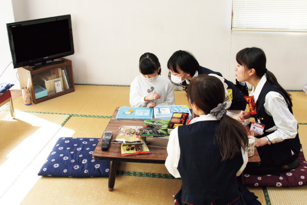 職場での子連れ出勤の受入れ