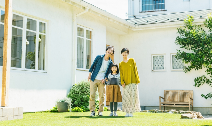 4. コンシェルジュへの信頼感から、千葉銀行で住宅ローンを申込み。実家近くの庭付き戸建てで理想の生活を実現