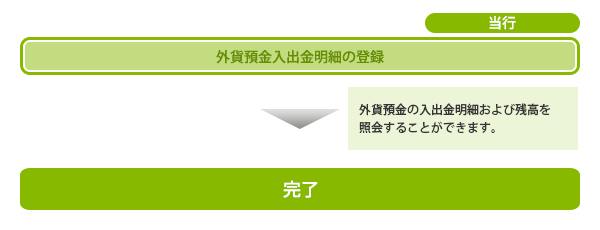 外貨預金入出金明細照会概要